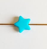 Perline Stella Turchese 9mm 10pz