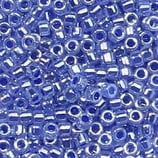 Delica 11/0   (DB243) Blu Ceylon Luster Lined Crystal