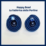 Orecchini Bottone Ottanio