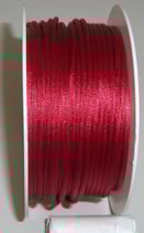 Coda di Topo Satin 2mm Rosso Scuro