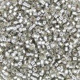 Delica 11/0 (DB1211) Grigio Mist Argento Silverlined