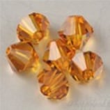 Swarovski Bead 5301/5328 - 4mm Bicono Topaz