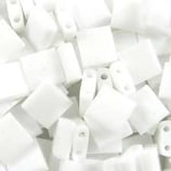 Tila Beads 5x5x1,8 (TL402) Bianco Lucido