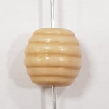 Sfera Legno Rigata 10mm Chiaro