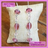 Kit Orecchini Base Rosa