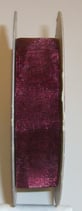 Nastro Organza 20mm color Bordeaux