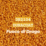 Miyuki Delica 11/0 DB2104 Fuoco di Drago Lucido DURACOAT