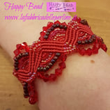 Bracciale Onde Rosso