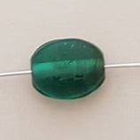 Ovale Piatto 12x10mm Verde