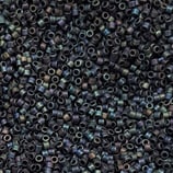 Delica 11/0 (DB871) Blu/Grigio Iris Opaco