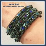 Kit Miyuki Bracciale Carla Blu / Azzurro Picasso