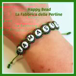 Kit Macramé Bracelet  Namaste Green