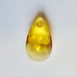 Pendante Goccia Cristallo Brilliance 16mm Ambra/ Giallo