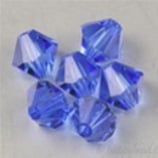 Swarovski Bead 5301/5328 - 4mm Bicono Sapphire