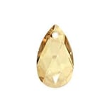 Pear Pendant Swarovski (6106) 16mm Golden Shadow
