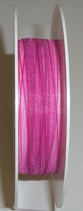 Nastro Organza 0,5cm color Fucsia