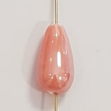 Goccia 20x10mm ceramica Rosa