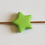 Perline Stella Verde 9mm 10pz