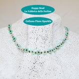 Kit Miyuki Collana Sparkle Flora versione Verdino / Rosa