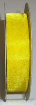Nastro Organza 20mm color Giallo