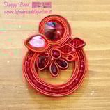 Ciondolo Odette Colore Rosso