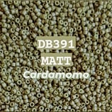 Miyuki Delica 11/0 DB391 Cardamomo Matt Opaco