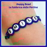 Kit Macramé BASE Letter Bracelet Blue China