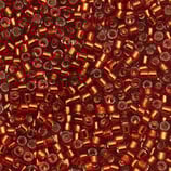 Delica 11/0 (DB1202) Bordeaux Silverline