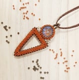 Kit Miyuki Ciondolo Gaetana Bruciato/ Bronzo