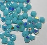 Swarovski Bead 5301/5328 - 3mm Bicono Turquoise AB