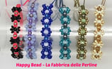Kit Bracciale Macramé Fiore vari colori