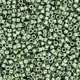 Delica 11/0   (DB413) Verdino Metallico Galvanize Dyed