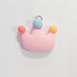 Ciondolo Kawaii Resina Corona 20mm