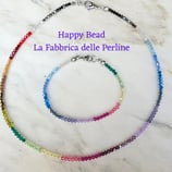 Collana e Bracciale SWAROVSKI Rainbow 3MM