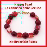 Kit Bracciale Base Cavetto Rosso