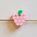 Perline Uva Rosa 9mm 5pz