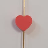 Perline Cuore 10mm MIX 5pz