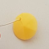 Pailette 12mm Albicocca Plastica Foro Alto