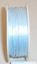 Coda di Topo Satin 1mm Azzurro