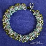 Kit Miyuki Bracciale Double Cellini VERDE OLIVA / AZZURRO / MAUVE / GRIGIO