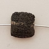 Quadrato 11mm Nero Bubble