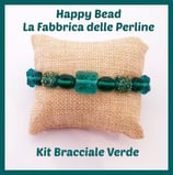 Kit Bracciale Base Cavetto Verde
