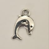 Ciondolo Metallo Delfino 15mm argento