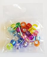 Pony 9mm Plastica Silverline Colori Misti