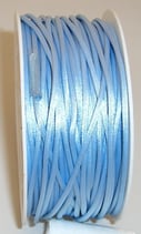 Coda di Topo Satin 2mm Azzurro