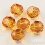 Swarovski Bead 5000 - 4 mm Sfera Topaz