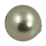 Round Crystal Pearl - 5810 - 10mm colore Grigio chiaro