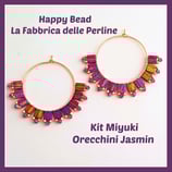 Kit Miyuki Orecchini Jasmin Ametista