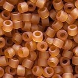 Delica 11/0 (DB1261) Marrone Chiaro Matte Trasparent