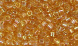 Delica 11/0   (DB100) Ambra Chiaro AB Rainbow Trasparent